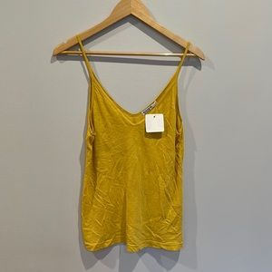 NWT STATESIDE TANK MUSTARD SIZE LARGE